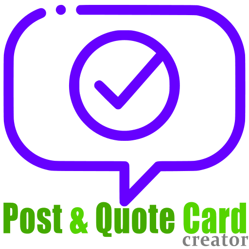 Instant Post Quote Card Creator