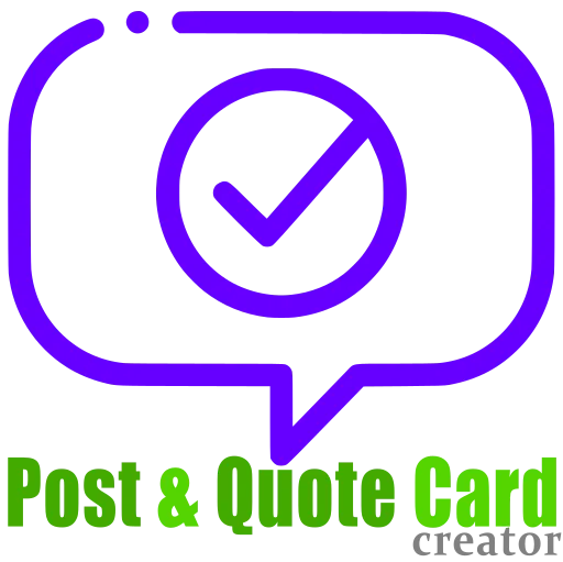 Instant Post Quote Card Creator